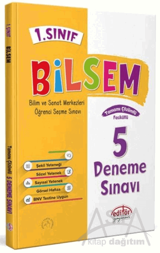 1. Sınıf Bilsem Tamamı Çözümlü 5 Deneme Sınavı -