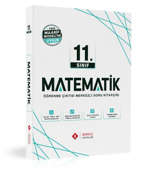 11.sınıf Matematik Modüler Set Maarif Modeline Uygun Sonuç Yayınları