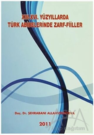 13-16. Yüzyıllarda Türk Abideleri Zarf-Fiiller