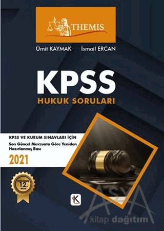 2021 Themis KPSS Hukuk Soruları (Ciltli)