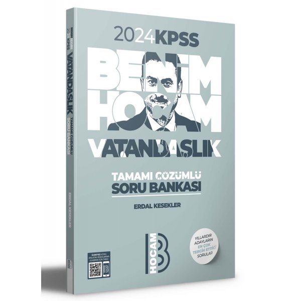 2024 KPSS Vatandaşlık Tamamı Çözümlü Soru Bankası Benim Hocam Yayınları
