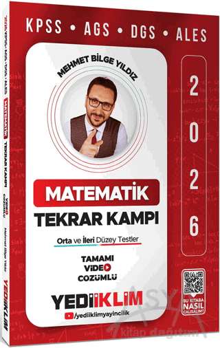 2026 KPSS AGS DGS ALES Matematik Tamamı Video Çözümlü Tekrar Kampı
