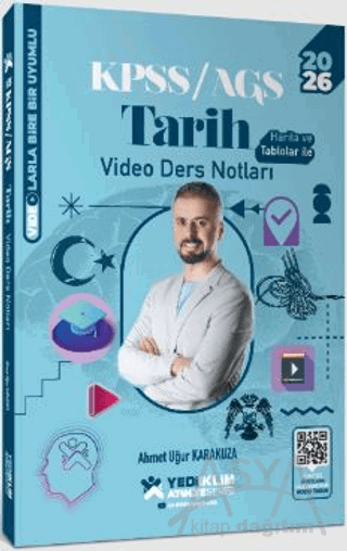 2026 KPSS Genel Kültür Atölye Tarih Video Ders Notları