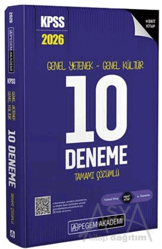 2026 KPSS Genel Yetenek Genel Kültür 10 Deneme Çözümlü