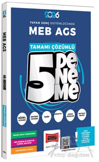 2026 MEB-AGS Tüm Dersler Tamamı Çözümlü 5 Deneme Sınavı