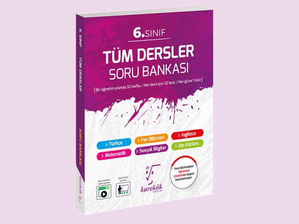 6.SINIF TÜM DERSLER SORU BANKASI