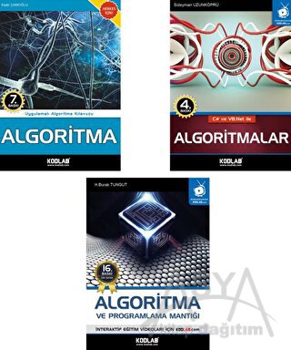 Algoritma Eğitim Seti (3 Kitap Takım)