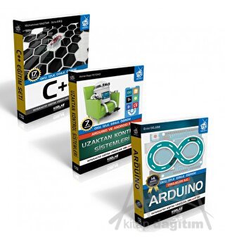 Arduino Eğitim Seti 2 (3 Kitap Takım)