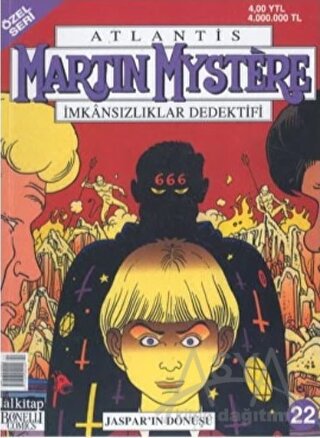 Atlantis (Özel Seri) Sayı: 22 Martin Mystere İmkansızlıklar Dedektifi Jaspar'ın Dönüşü