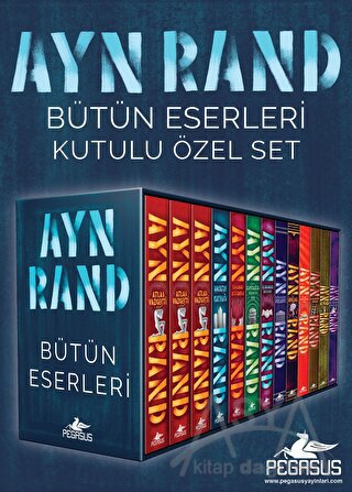 Ayn Rand Bütün Eserleri Kutulu Özel Set (13 Kitap )