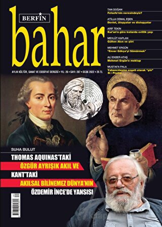 Berfin Bahar Aylık Kültür Sanat ve Edebiyat Dergisi : 287 Ocak 2022