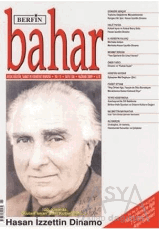 Berfin Bahar Aylık Kültür, Sanat ve Edebiyat Dergisi Sayı: 136