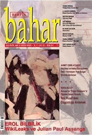 Berfin Bahar Aylık Kültür, Sanat ve Edebiyat Dergisi Sayı: 158