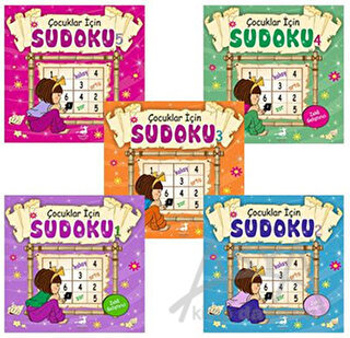Çocuklar İçin Sudoku (5 Kitap Takım)
