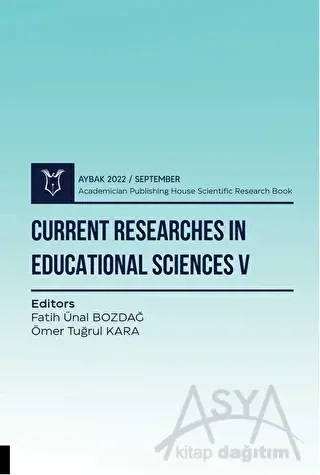 Current Researches in Educational Sciences V - Aybak 2022 Eylül