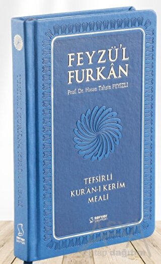 Feyzü'l Furkan Tefsirli Kur'an-ı Kerim Meali (Orta Boy - Tefsirli Meal - Ciltli) - LACİVERT