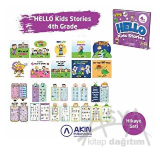 Hello Kids Stories 4nd Grade (Ciltli)