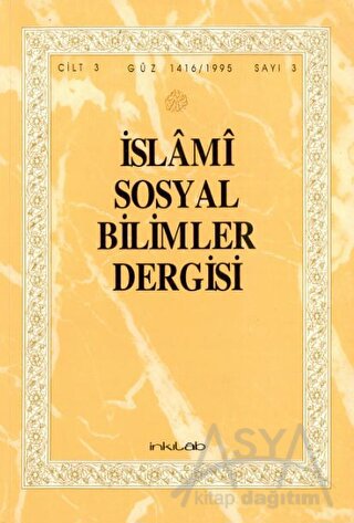 İslami Sosyal Bilimler Dergisi - Cilt 3 - Güz 1965 - Sayı 3