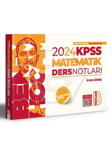 2024 KPSS Matematik Video Ders Notları Benim Hocam Yayınları