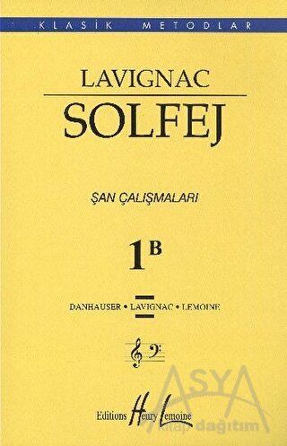 Lavignac Solfej 1B (Büyük Boy)