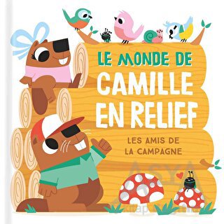 Le Monde De Camille En Relief: Les Amis De La Campagne (Ciltli)