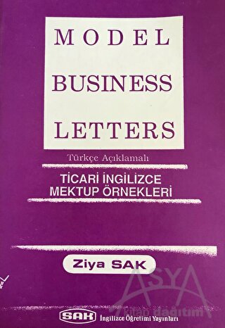 Model Business Letters - Ticari İngilizce Mektup Örnekleri