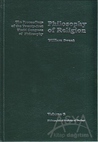 Philosophy of Religion Volume 3 (Ciltli)