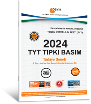 2024 TYT Tıpkı Basım Deneme Sınavı