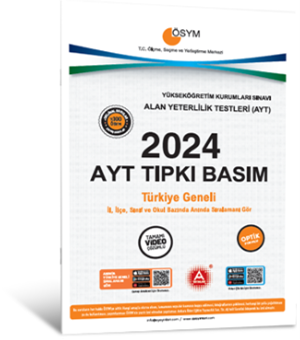 2024 AYT Tıpkı Basım Deneme Sınavı