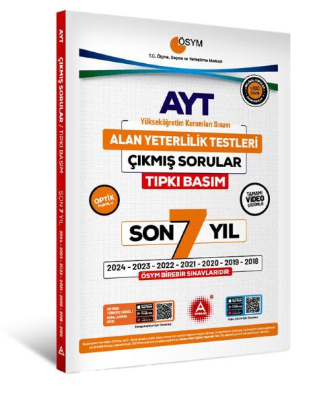AYT Tıpkı Basım Deneme Seti (SON 7 YIL)