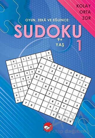 Sudoku 1 - Oyun, Zeka ve Eğlence: Kolay Orta Zor