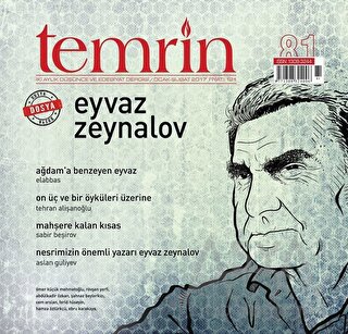 Temrin Düşünce ve Edebiyat Dergisi Sayı: 81 Ocak - Şubat 2017