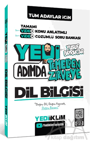 Tüm Adaylar İçin Yedi Adımda Temelden Zirveye Dil Bilgisi Video Konu Anlatımlı Video Çözümlü Soru Bankası