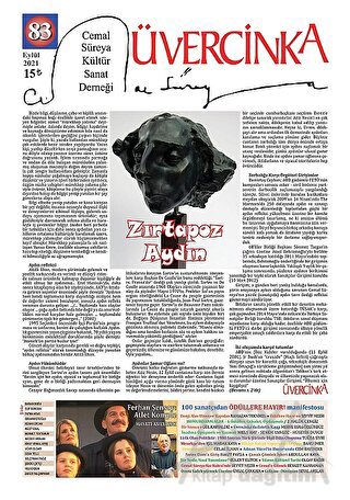 Üvercinka Dergisi Sayı: 83 Eylül 2021